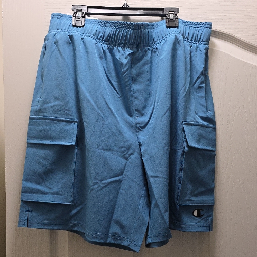 NWT Champion Blue Cargo Shorts